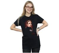 The Last Jedi General Hux Brushed Cotton Boyfriend T-Shirt Star Wars Black S