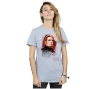 The Last Jedi General Hux Brushed Cotton Boyfriend T-Shirt Star Wars Grey S