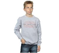 The Last Jedi Logo Sweatshirt Star Wars Grey 12-13 Years