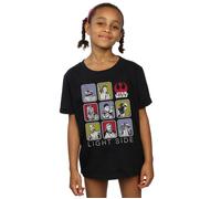 The Last Jedi Multi Character Cotton T-Shirt Star Wars Black 9 Years