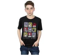 The Last Jedi Multi Character T-Shirt Star Wars Black 12-13 Years