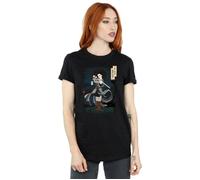 The Last Jedi Rey Cotton Boyfriend T-Shirt Star Wars Black XL