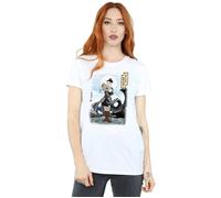 The Last Jedi Rey Cotton Boyfriend T-Shirt Star Wars White XXXL
