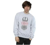 The Last Jedi Symbol Crash Sweatshirt Star Wars Grey M