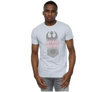 The Last Jedi Symbol Crash T-Shirt Star Wars Grey S