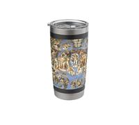 The Last Judgement by Michelangelo (1541) Stainless Steel Insulated Tumbler