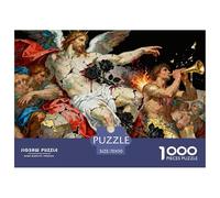 The Last Judgement of Michelangelo Wooden Jigsaw Puzzle Waterproof 1000 Piece Puzzles for Adults Gifts Impossible Educational Games