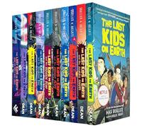 The Last Kids on Earth Series 10 Books Collection Set By Max Brallier (Last Kids On Earth, Zombie Parade, Nightmare King, Cosmic Beyond, Midnight Blade, Skeleton Road, Monster Dimension & More)