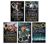 The Last Kingdom Series 5 Books Collection Set (Book 7-11) (The Pagan Lord, The Empty Throne, Warriors of the Storm, The Flame Bearer & War of the Wolf)