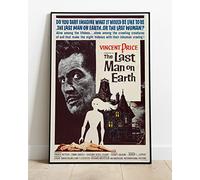 The Last Man On Earth Vincent Price Movie Film Promo : A Huge 36"x24" Poster Print Similar (Slightly Larger) to A1 Size : Vintage Retro Reproduction