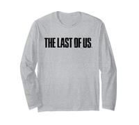 The Last of Us Black Text Logo Video Game Long Sleeve T-Shirt