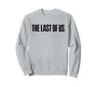 The Last of Us Black Text Logo Video Game Sweatshirt