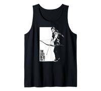 The Last of Us Ellie Bow Black and White Video Game Tank Top