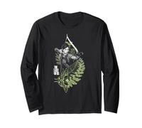The Last of Us Ellie with Moth and Leaves Video Game Long Sleeve T-Shirt