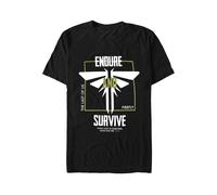 The Last Of Us - Endure And Survive - T-Shirt - black - XXL - 100% Cotton,Jersey XXL