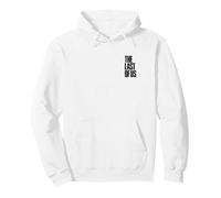 The Last of Us Left Pocket Distressed Logo Bright Lettering Pullover Hoodie