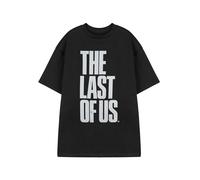 The Last Of Us Mens Black Text Block Short Sleeved T-Shirt - Large