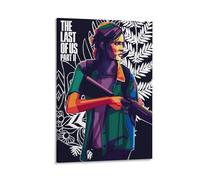 The Last of Us Part II Poster Colorful Wall Art Print Video Game Artwork Modern Home Decor Gaming Gift Unique Design Decorative Poster for Living Room Gift 16x24inch(40x60cm) Framed