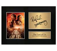 The Last of us TV Show Pedro Pascal & Bella Ramsey Autograph Signed A4 Printed Autograph Photo Reproduction Print Picture Display No132