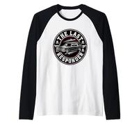 The Last Responder Mortician Funeral Industry Pride Raglan Baseball Tee