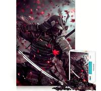 The Last Samurai 1000 Piece Jigsaw Puzzles for Adults Jigsaw Mental Toy Soothing Fun Premium Cut Birthday Gift (50x75cm)