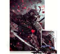 The Last Samurai 1000 Piece Jigsaw Puzzles for Adults Jigsaw Mental Toy Soothing Fun Premium Cut Birthday Gift (50x75cm)
