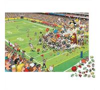 The Last-Second Score Wooden Jigsaw Puzzle Waterproof 1000 Piece Puzzles for Adults Impossible Challenging Games