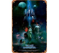 The Last Starfighter (1984) Poster Metal Sign Retro Home Decorative Vintage Tin Sign 12 x 8 Inch