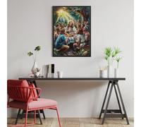 The Last Supper 500 Piece Jigsaw Puzzle for Adults Animal Pets Jigsaw Weekend Get Together Activity Whimsical Design for Friends Stress Buster 500 PCS