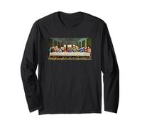 The Last Supper by Leonardo da Vinci (1495) Long Sleeve T-Shirt