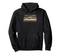 The Last Supper by Leonardo da Vinci (1495) Pullover Hoodie