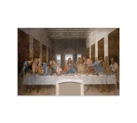 The Last Supper by Leonardo Da Vinci Masterpiece Art Posters Canvas Wall Art Prints Photo Picture Paintings Room Decor Home Decorative 16x24inch(40x60cm)