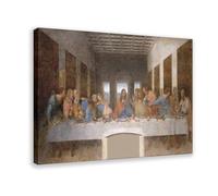 The Last Supper by Leonardo Da Vinci Poster Bedroom Canvas Decor Print Wall Art Office Room Aesthetic Decor Gift Frame 24x36inch(60x90cm)