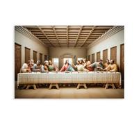 The Last Supper Canvas Poster Print, Christmas Wall Decor, Christian Jesus Wall Art, Catholic Prints, Bible Wall Art Decor(9)