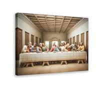 The Last Supper Canvas Poster Print, Christmas Wall Decor, Christian Jesus Wall Art, Catholic Prints, Bible Wall Art Decor(2)