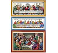 The Last Supper Cross Stitch Kits Set Needlework Handmade Embroidery Handicrafts DMC Printed Home Decoration Cross stitch kits