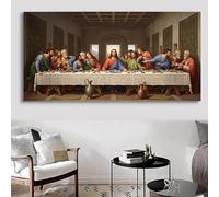 The Last Supper Diamond Art Kits Adults, 5D Diamond Painting Dinner Square Full Drill Crystal Art Kits for Adults Beginners, Rhinestone Embroidery Arts and Crafts for Home Wall Decor 80x160cm, Cod-820