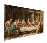 The Last Supper Diamond Art Kits Adults Landscape Diamond Painting, Crystal Art Kits for Adults 40x80 In, Full Drill Painting by Numbers, Rhinestone Cross Stitch Embroidery Crafts, Room Decor JXL-9519