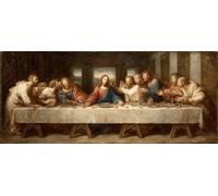 The Last Supper Diamond Art, Man 5D Diamond Painting Kits, 5D Full Drill Crystal Art Kits for Adults, Cross Stitch Embroidery Crafts Pictures, DIY Adult Crafts, Gifts, Spring Decoration 44x20in 9-4859
