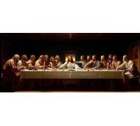 The Last Supper Diamond Pinting Man Diamond Art Kits Adults, Crystal Gem Art Round Full Drill Crystal Rhinestone Embroidery Cross Stitch Hobbies for Adults Women, Home Decor 100x300cm -hjw260416