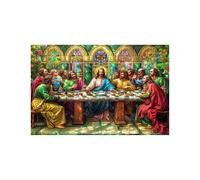 The Last Supper Jigsaw Puzzles for Adults 5000, Wooden 5000 Piece Jigsaw Puzzles for Adults Flower, Puzzle Games for The Whole Family Together, Puzzle for Wall Art Home Decor 64 x 42 In LZPT-03801