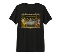 The Last Supper Painting Catholic Easter Jesus Lent Premium T-Shirt