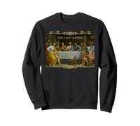 The Last Supper Painting Catholic Easter Jesus Lent Sweatshirt