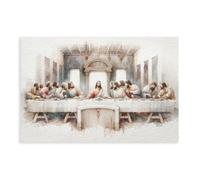 The Last Supper Poster Christian Art Religious Home Decor Jesus Wall Art