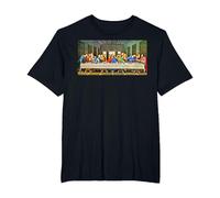 The Last Supper T-Shirt, Men's Big and Tall, Black, 3X Tall