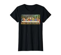 The Last Supper T-Shirt, Women, Black, X-Small