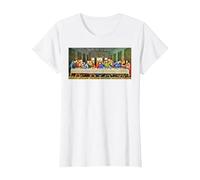 The Last Supper T-Shirt, Women, White, X-Small