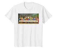 The Last Supper T-Shirt, Youth, White, 4T