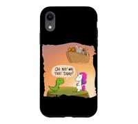 The Last Unicorn Dinosaur Noah's Ark Christian Bible Faith Case for iPhone XR