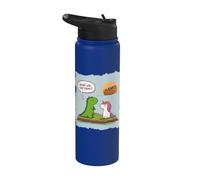 The Last Unicorn Dinosaur Noah's Ark Christian Bible Faith Stainless Steel Insulated Water Bottle